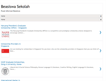 Tablet Screenshot of beasiswa-sekolah.blogspot.com