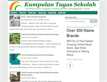 Tablet Screenshot of kumpulan-tugas-sekolahku.blogspot.com