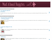 Tablet Screenshot of mad-about-bags.blogspot.com