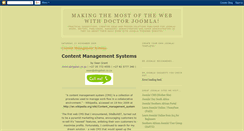 Desktop Screenshot of doctorjoomla.blogspot.com