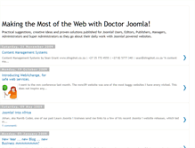 Tablet Screenshot of doctorjoomla.blogspot.com