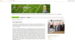 Desktop Screenshot of elchicledejabo.blogspot.com