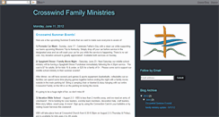 Desktop Screenshot of crosswindfam.blogspot.com