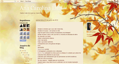 Desktop Screenshot of carollinspoesias.blogspot.com