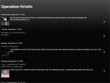 Tablet Screenshot of operationkristin.blogspot.com