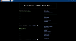 Desktop Screenshot of hardcoreandmore.blogspot.com