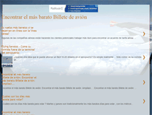 Tablet Screenshot of mejores-ofertas-de-pasajes-aereos.blogspot.com