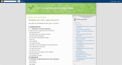 Desktop Screenshot of grupodetrabajodelectura.blogspot.com