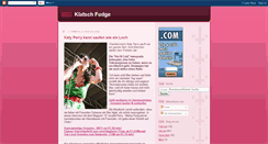 Desktop Screenshot of klatschfudge.blogspot.com