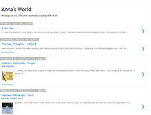 Tablet Screenshot of anna-world.blogspot.com