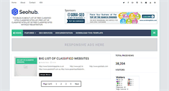 Desktop Screenshot of list-of-free-classified-websites.blogspot.com