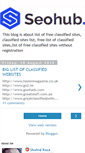 Mobile Screenshot of list-of-free-classified-websites.blogspot.com