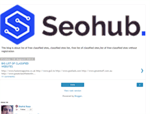 Tablet Screenshot of list-of-free-classified-websites.blogspot.com