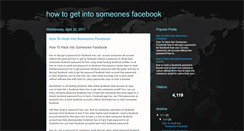 Desktop Screenshot of howtogetintosomeonesfacebook.blogspot.com