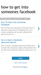 Mobile Screenshot of howtogetintosomeonesfacebook.blogspot.com