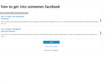 Tablet Screenshot of howtogetintosomeonesfacebook.blogspot.com