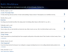 Tablet Screenshot of bobsworldview.blogspot.com