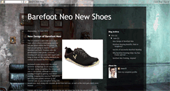 Desktop Screenshot of barefootneonewshoes.blogspot.com