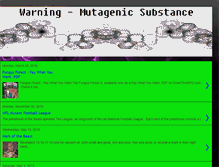 Tablet Screenshot of mutagenicsubstance.blogspot.com