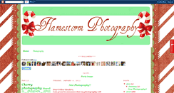 Desktop Screenshot of flamestormphotography.blogspot.com