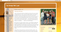 Desktop Screenshot of indyingwelive.blogspot.com