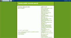 Desktop Screenshot of freecountypublicrecordssearch.blogspot.com