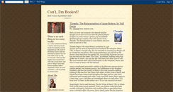 Desktop Screenshot of cant-imbooked.blogspot.com