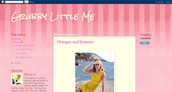 Desktop Screenshot of grubbylittleme.blogspot.com