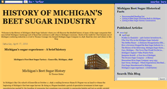 Desktop Screenshot of beetsugarhistory.blogspot.com