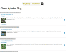 Tablet Screenshot of glennapiaries.blogspot.com