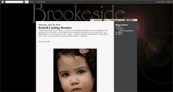 Desktop Screenshot of bythebrookeside.blogspot.com
