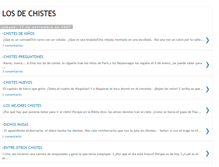 Tablet Screenshot of losdechistes.blogspot.com