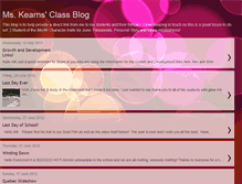 Tablet Screenshot of clairleakearns.blogspot.com