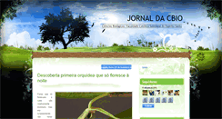 Desktop Screenshot of jornaldacbio.blogspot.com