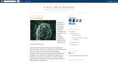 Desktop Screenshot of cestdejademain.blogspot.com