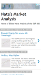Mobile Screenshot of natesmarketanalysis.blogspot.com