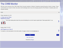 Tablet Screenshot of cwbmonitor.blogspot.com