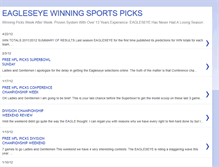 Tablet Screenshot of eagleseyenfl.blogspot.com