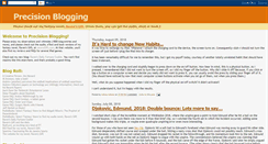 Desktop Screenshot of precision-blogging.blogspot.com