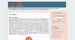 Desktop Screenshot of forexpipssignal.blogspot.com