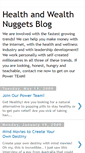 Mobile Screenshot of healthandwealthnuggets.blogspot.com