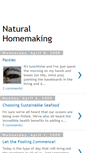 Mobile Screenshot of naturalhomemaking.blogspot.com