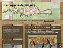 Tablet Screenshot of lafogueradetabarca.blogspot.com