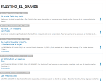 Tablet Screenshot of faustinoelgrande.blogspot.com