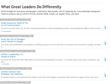 Tablet Screenshot of corporate-executive-leadership.blogspot.com