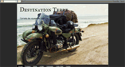 Desktop Screenshot of destination-terre.blogspot.com