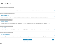 Tablet Screenshot of aintweall.blogspot.com
