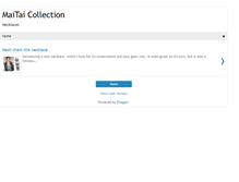 Tablet Screenshot of mtcollection-necklaces.blogspot.com
