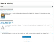 Tablet Screenshot of bookiemonsterblog.blogspot.com