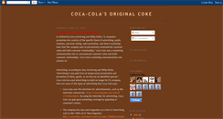 Desktop Screenshot of cocacolasoriginalcoke.blogspot.com